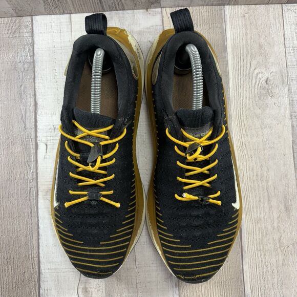 Nike ReactX Infinity Run 4 Men's Size 9.5 Running Shoes Sneakers Black Bronzine - Picture 4 of 16